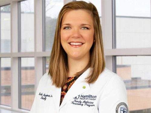 Nicole Hardeman, DO is a family medicine physician at Hamilton Family Medicine Clinic in Chatsworth, GA.
