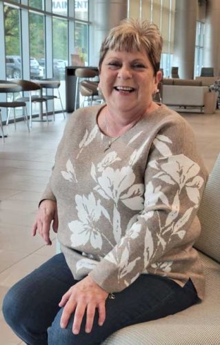 Patti Martin, infusion patient at Peeples Cancer Institute