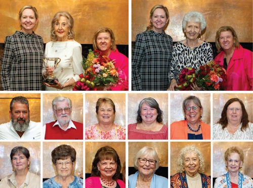 Hamilton volunteers with leadership at awards