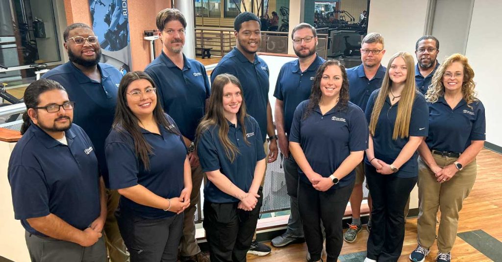 hamilton sports medicine athletic trainers group shot