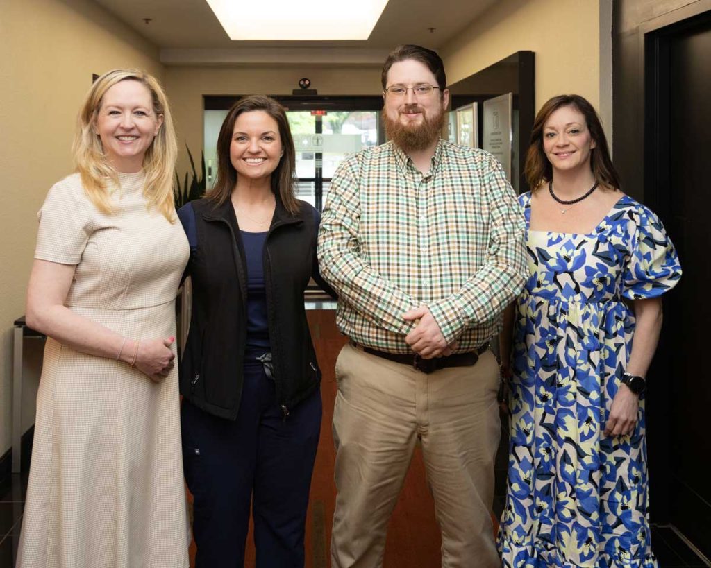 award winners with leadership
